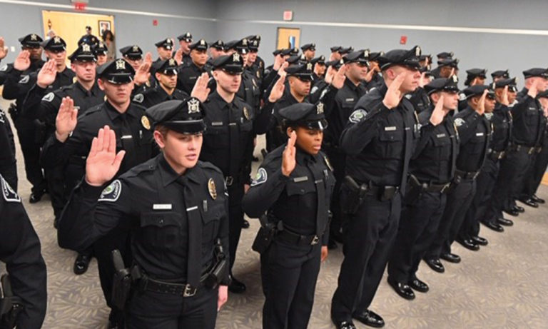 Metro Swears in New Officers Hitting the Streets Today Camden County NJ