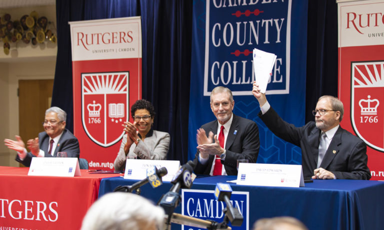 Camden County College and Rutgers–Camden Announce Dual Admission Agreement | Camden County, NJ