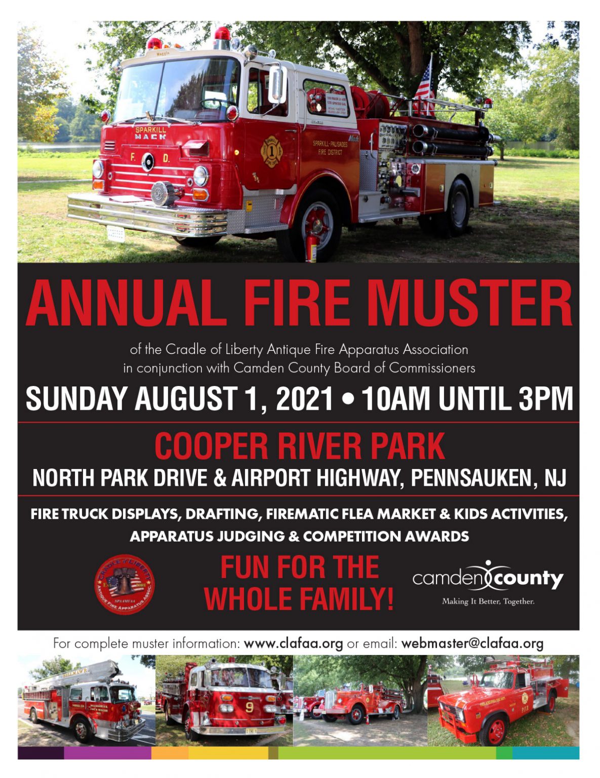 Annual Fire Muster Camden County, NJ