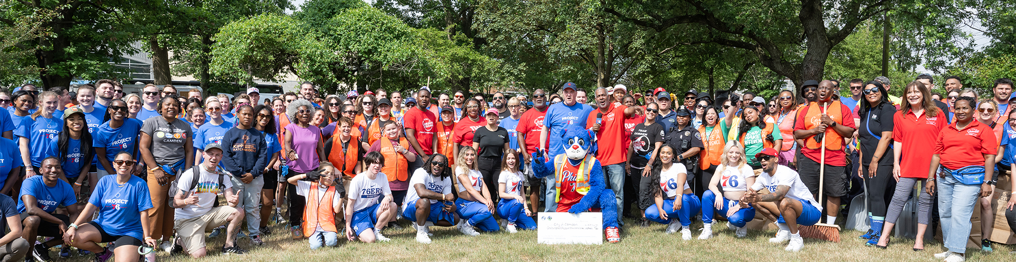 Farnham Park Clean Up With 76ers