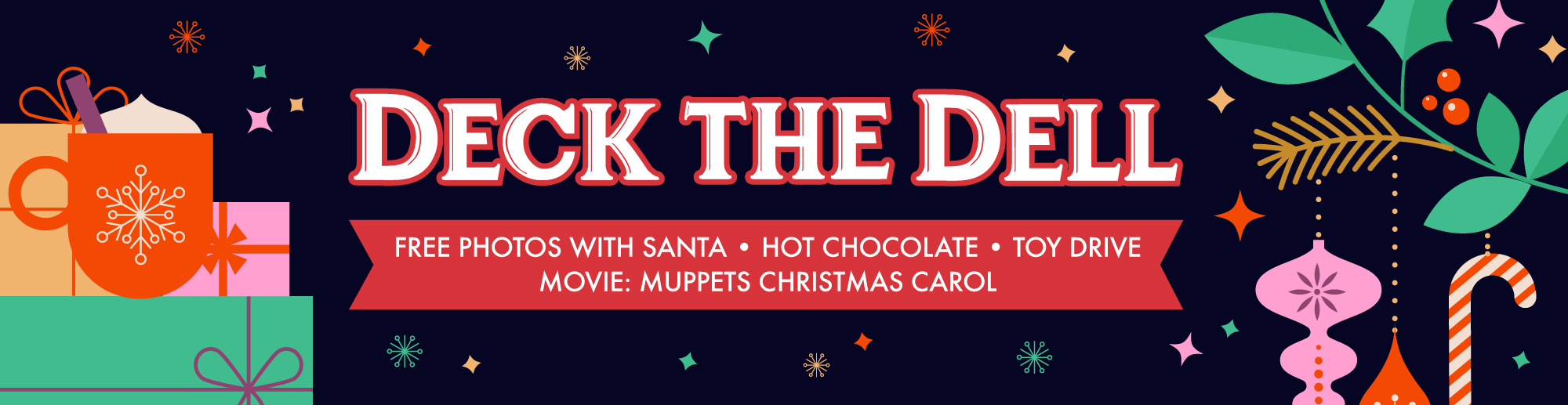 Deck the Dell: A Holiday Movie Night