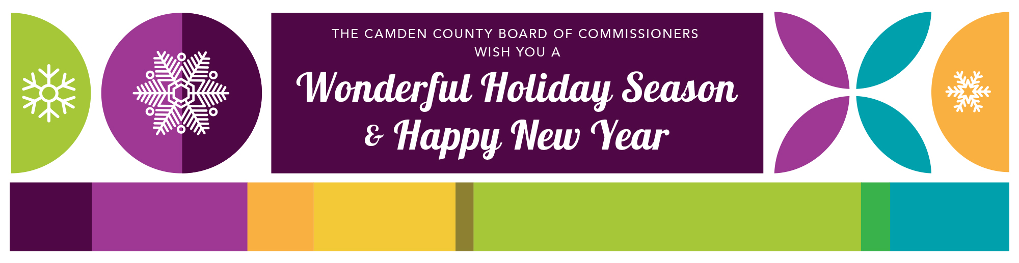 Happy Holidays From Camden County